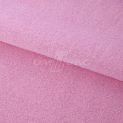 Флис окрашенный 15-2215, 250 гр/м2, шир.150 см, цвет светло-розовый - купить в Пскове. Цена 580.31 руб.