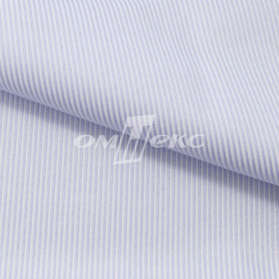 Ткань сорочечная Пула, 115 г/м2, 58% пэ,42% хл, шир.150 см, цв.1-голубой, (арт.107) - купить в Пскове. Цена 306.69 руб.