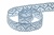 Тесьма кружевная 0621-1346А, шир. 13 мм/уп. 20+/-1 м, цвет 132-голубой - купить в Пскове. Цена: 569.26 руб.