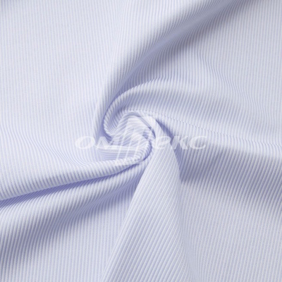 Ткань сорочечная Пула, 115 г/м2, 58% пэ,42% хл, шир.150 см, цв.1-голубой, (арт.107) - купить в Пскове. Цена 306.69 руб.