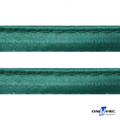 Кант атласный 140, шир. 12 мм (в упак. 65,8 м), цвет т.зелёный - купить в Пскове. Цена: 237.16 руб.