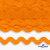 Тесьма вьюнчик 0381-0080, 8 мм/упак.33+/-1м, цвет 9511-оранжевый - купить в Пскове. Цена: 107.26 руб.