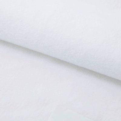 Флис DTY 240 г/м2, White/белый, 150 см (2,77м/кг) - купить в Пскове. Цена 640.46 руб.