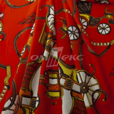 Плательная ткань "Фламенко" 16.1, 80 гр/м2, шир.150 см, принт этнический - купить в Пскове. Цена 241.49 руб.
