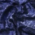Сетка с пайетками №13, 188 гр/м2, шир.140см, цвет синий - купить в Пскове. Цена 433.60 руб.