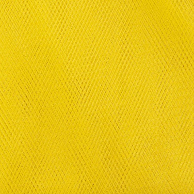 Фатин матовый 16-70, 12 гр/м2, шир.300см, цвет жёлтый - купить в Пскове. Цена 112.70 руб.