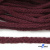 Шнур плетеный d-6 мм круглый, 70% хлопок 30% полиэстер, уп.90+/-1 м, цв.1070-бордовый - купить в Пскове. Цена: 588 руб.