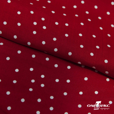 Ткань плательная "Вискоза принт"  100% вискоза, 95 г/м2, шир.145 см Цвет 2/red - купить в Пскове. Цена 294 руб.