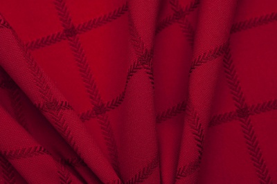 Скатертная ткань 25536/2006, 174 гр/м2, шир.150см, цвет бордо - купить в Пскове. Цена 269.46 руб.