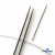 Спицы для вязания металлические d-2.5 мм круговые на тросике 53 см - купить в Пскове. Цена: 53.90 руб.