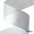 Лента металлизированная "ОмТекс", 50 мм/уп.22,8+/-0,5м, цв.- серебро - купить в Пскове. Цена: 151.24 руб.