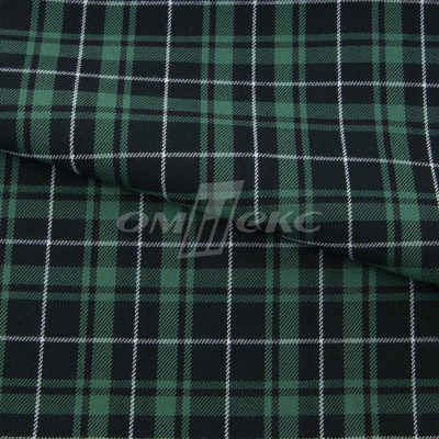 Ткань костюмная Клетка 25577, т.зеленый/зеленый./ч/бел, 230 г/м2, шир.150 см - купить в Пскове. Цена 539.74 руб.