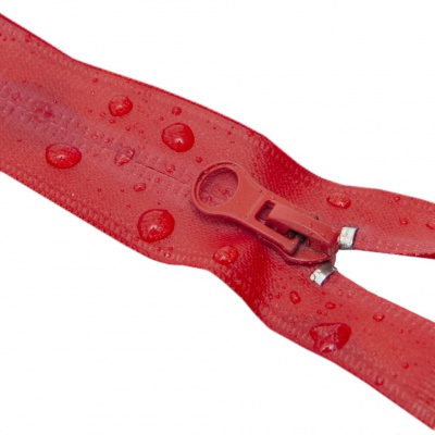 Молния водонепроницаемая PVC Т-7, 90 см, разъемная, цвет (820) красный - купить в Пскове. Цена: 61.18 руб.