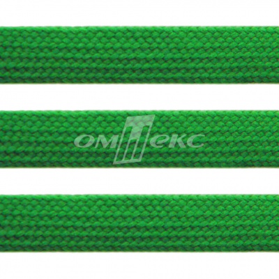 Шнур 15мм плоский (100+/-1м) №16 зеленый - купить в Пскове. Цена: 10.32 руб.