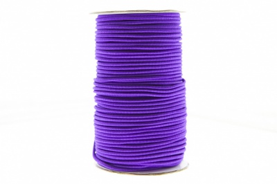 0370-1301-Шнур эластичный 3 мм, (уп.100+/-1м), цв.175- фиолет - купить в Пскове. Цена: 459.62 руб.