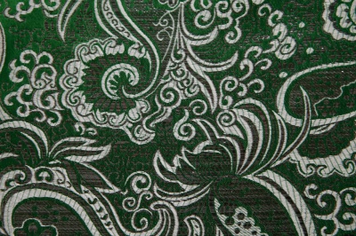 Ткань костюмная жаккард, 135 гр/м2, шир.150см, цвет зелёный№4 - купить в Пскове. Цена 441.94 руб.