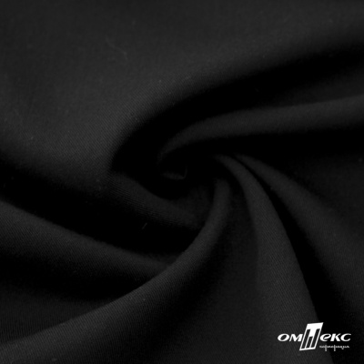 Ткань костюмная "Эльза" 80% P, 16% R, 4% S, 160 г/м2, шир.150 см, цв-черный #1 - купить в Пскове. Цена 332.71 руб.