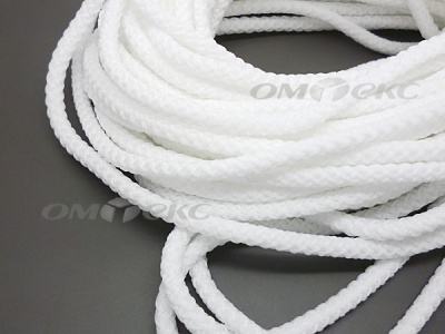 Шнур 1с35 4 мм крупное плетение 200 м белый - купить в Пскове. Цена: 1.10 руб.