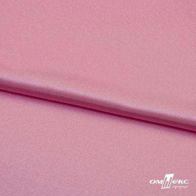 Поли креп-сатин 15-2216, 125 (+/-5) гр/м2, шир.150см, цвет розовый - купить в Пскове. Цена 155.57 руб.