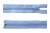 Спиральная молния Т5 351, 75 см, автомат, цвет св.голубой - купить в Пскове. Цена: 16.28 руб.