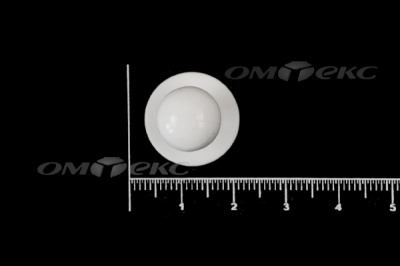 Пуговица поварская "Пукля", 10 мм, цвет белый - купить в Пскове. Цена: 2.28 руб.