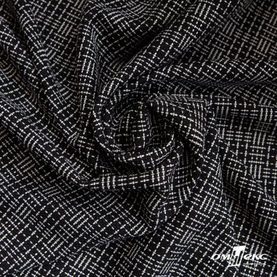 Ткань костюмная "Гарсия" 80% P, 18% R, 2% S, 335 г/м2, шир.150 см, Цвет черный - купить в Пскове. Цена 669.66 руб.