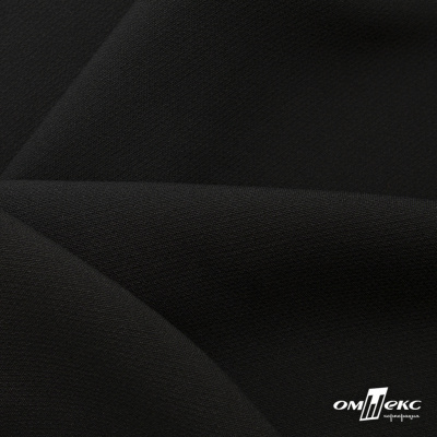 Ткань костюмная "Микела", 96%P 4%S, 255 г/м2 ш.150 см, цв-черный #1 - купить в Пскове. Цена 348.93 руб.
