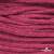 Шнур плетеный d-6 мм, 70% хлопок 30% полиэстер, уп.90+/-1 м, цв.1068-фуксия - купить в Пскове. Цена: 588 руб.