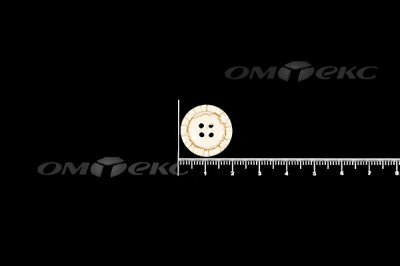 Пуговица деревянная круглая №33 (18мм) - купить в Пскове. Цена: 2.55 руб.