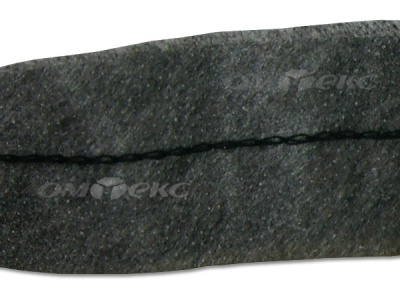 WS7225-прокладочная лента усиленная швом для подгиба 30мм-графит (50м) - купить в Пскове. Цена: 16.97 руб.