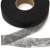 Прокладочная лента (паутинка) DF23, шир. 20 мм (боб. 100 м), цвет чёрный - купить в Пскове. Цена: 2.05 руб.