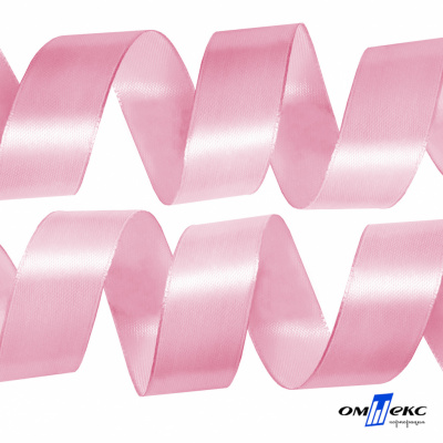 050-нежно-розовый Лента атласная упаковочная (В) 85+/-5гр/м2, шир.50 мм (1/2), 25+/-1 м - купить в Пскове. Цена: 120.46 руб.