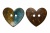 Деревянные украшения для рукоделия пуговицы "Кокос" #1 - купить в Пскове. Цена: 55.18 руб.