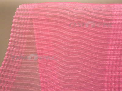 Лента капроновая "Гофре", шир. 110 мм/уп. 50 м, цвет розовый - купить в Пскове. Цена: 35.60 руб.