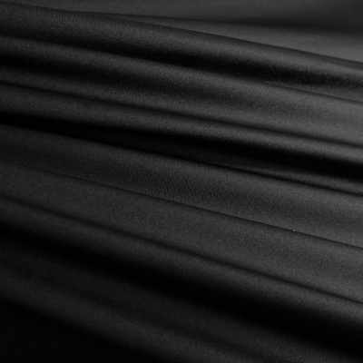 Бифлекс плотный col.124, 210 гр/м2, шир.150см, цвет чёрный - купить в Пскове. Цена 653.26 руб.