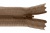Молния потайная Т3 294, 50 см, капрон, цвет коричневый - купить в Пскове. Цена: 6.90 руб.