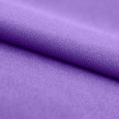 Креп стрейч Амузен 17-3323, 85 гр/м2, шир.150см, цвет фиолетовый - купить в Пскове. Цена 196.05 руб.