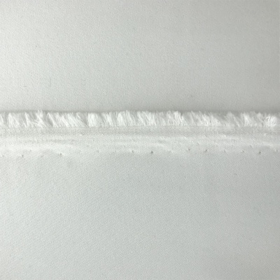 Костюмная ткань "Элис", 220 гр/м2, шир.150 см, цвет молочно-белый  - купить в Пскове. Цена 303.10 руб.
