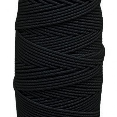 Нитка - резинка Спандекс 25 м (уп-10шт)-чёрные - купить в Пскове. Цена: 36.02 руб.