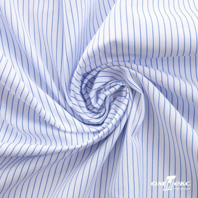 Ткань сорочечная Ронда, 115 г/м2, 58% пэ,42% хл, шир.150 см, цв.3-голубая, (арт.114) - купить в Пскове. Цена 306.69 руб.