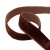 Лента бархатная нейлон, шир.12 мм, (упак. 45,7м), цв.120-шоколад - купить в Пскове. Цена: 392 руб.