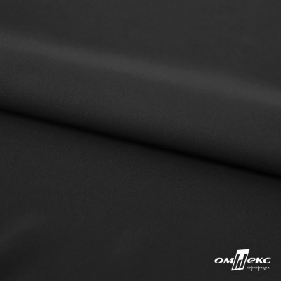 Плательная ткань "Невада", 120 гр/м2, шир.150 см, цвет чёрный - купить в Пскове. Цена 254.22 руб.