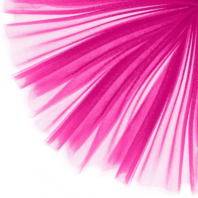 Фатин блестящий 16-31, 12 гр/м2, шир.300см, цвет барби розовый - купить в Пскове. Цена 110.84 руб.