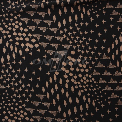 Плательная ткань "Софи" 12.1, 75 гр/м2, шир.150 см, принт этнический - купить в Пскове. Цена 243.96 руб.