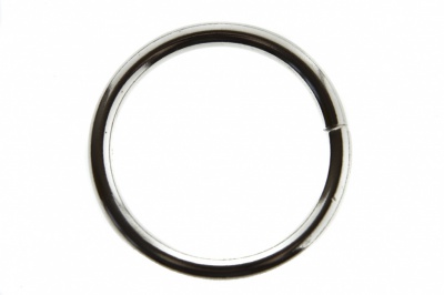 Кольцо металлическое d-38 мм, цв.-никель - купить в Пскове. Цена: 4.89 руб.