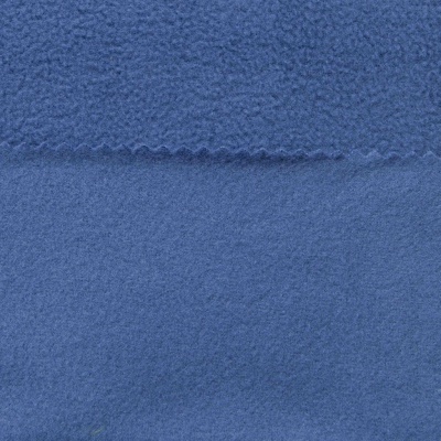 Флис DTY 19-4027, 180 г/м2, шир. 150 см, цвет джинс - купить в Пскове. Цена 646.04 руб.