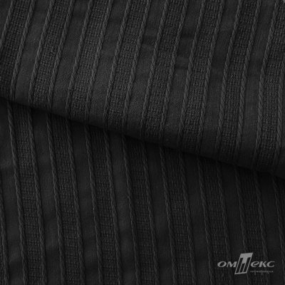 Ткань плательная 100%хлопок, 115 г/м2, ш.140 +/-5 см #103, цв.(17)-чёрный - купить в Пскове. Цена 548.89 руб.