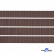 Репсовая лента 005, шир. 6 мм/уп. 50+/-1 м, цвет коричневый - купить в Пскове. Цена: 88.45 руб.