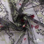 Сетка с вышивкой "Мадрид" 135 г/м2, 100% нейлон, ширина 130 см, Цвет 4/Черный - купить в Пскове. Цена 980 руб.