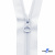 Спиральная молния Т5 501, 65 см, автомат, цвет белый - купить в Пскове. Цена: 14.83 руб.